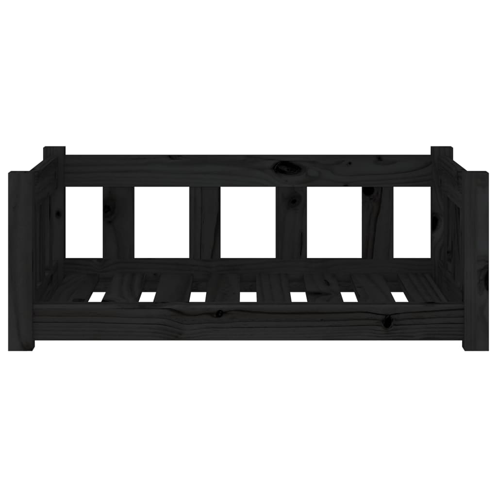 vidaXL Dog Bed 55.5x45.5x28 cm Solid Wood Pine vidaXL