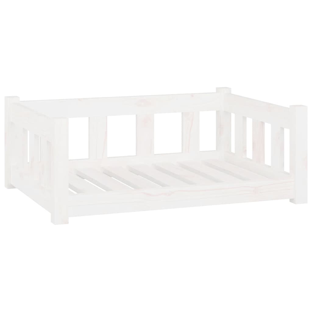 vidaXL Dog Bed 55.5x45.5x28 cm Solid Wood Pine vidaXL