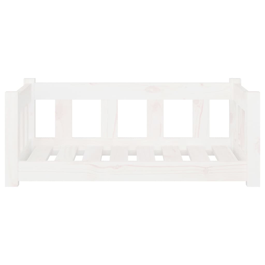 vidaXL Dog Bed 55.5x45.5x28 cm Solid Wood Pine vidaXL