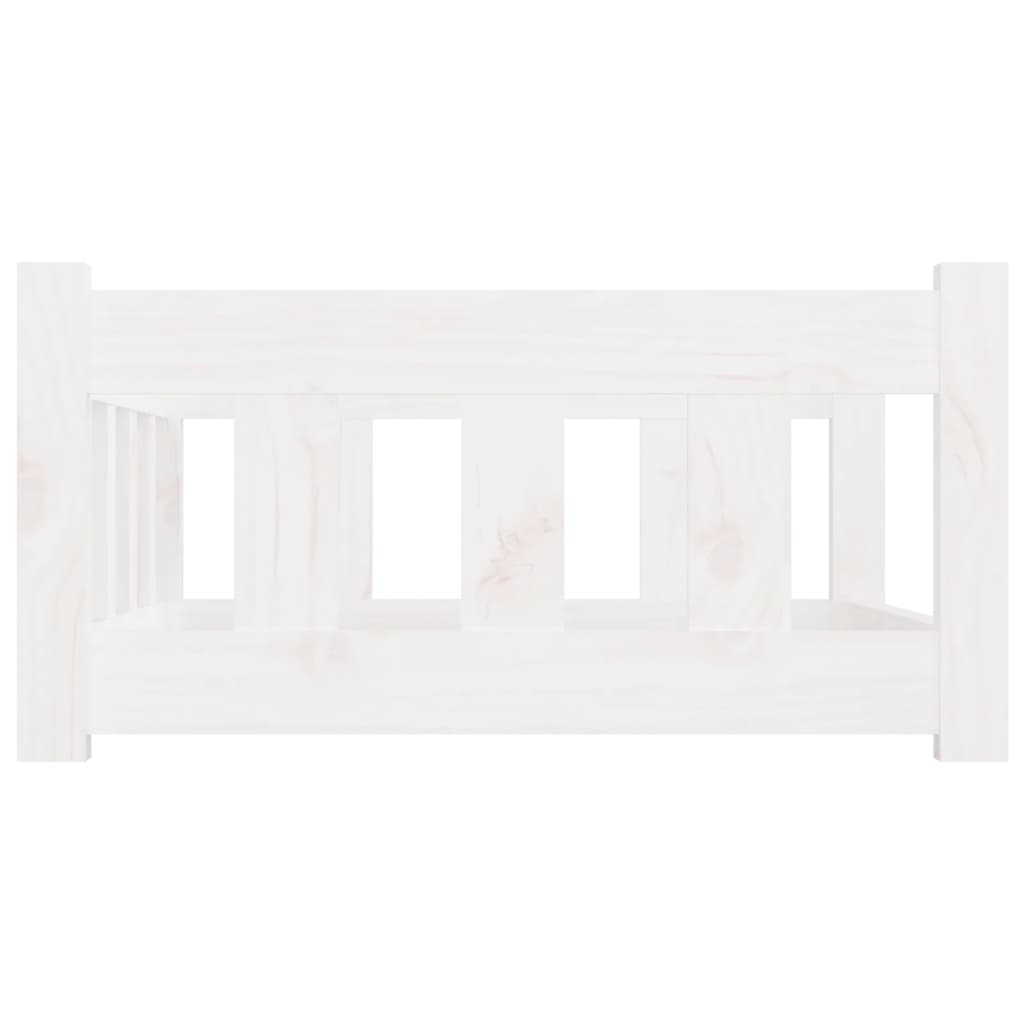vidaXL Dog Bed 55.5x45.5x28 cm Solid Wood Pine vidaXL