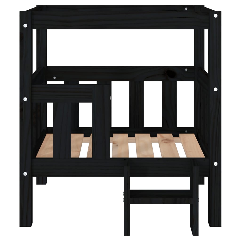 vidaXL Dog Bed 55.5x53.5x60 cm Solid Wood Pine vidaXL