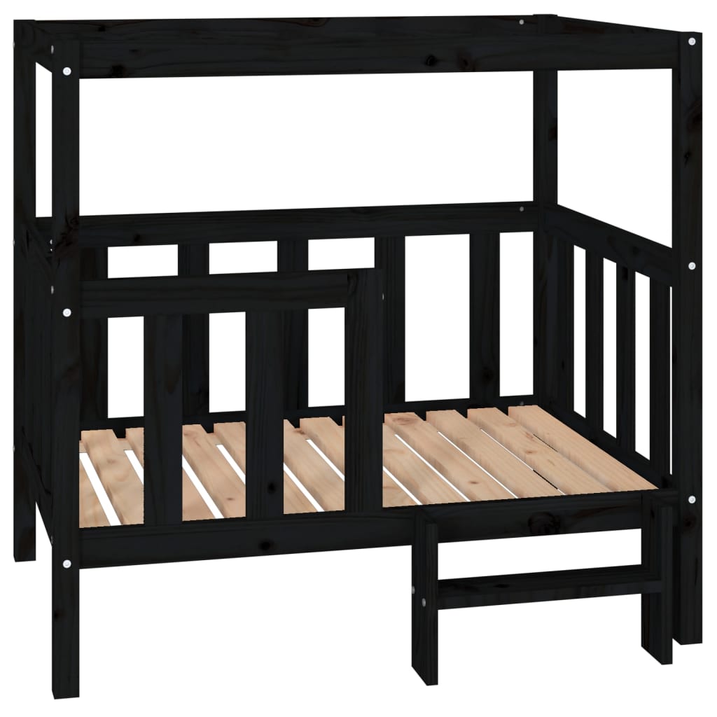 vidaXL Dog Bed 55.5x53.5x60 cm Solid Wood Pine vidaXL