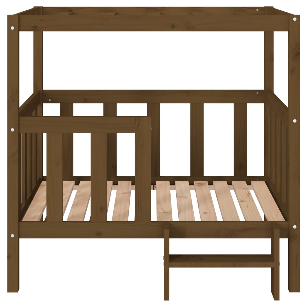 vidaXL Dog Bed 55.5x53.5x60 cm Solid Wood Pine vidaXL