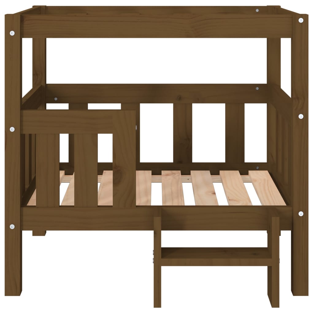 vidaXL Dog Bed 55.5x53.5x60 cm Solid Wood Pine vidaXL