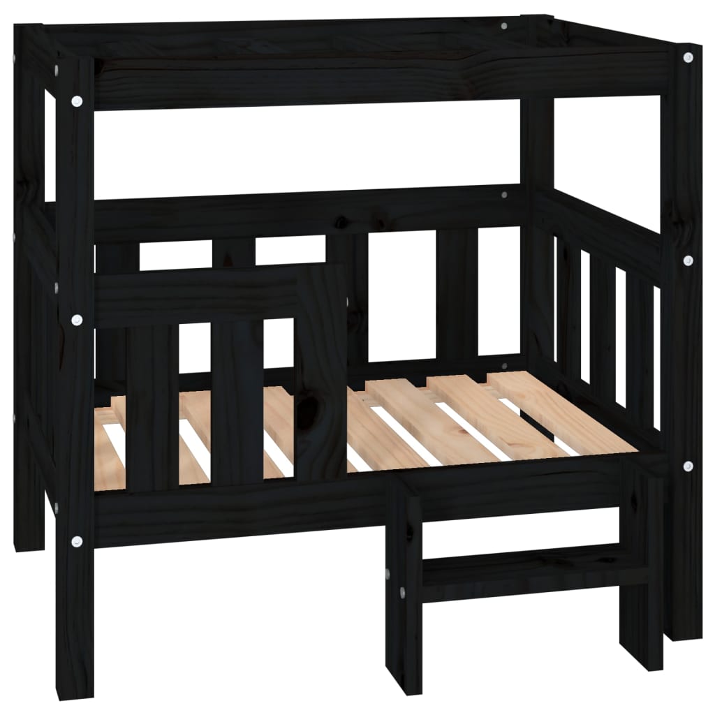 vidaXL Dog Bed 55.5x53.5x60 cm Solid Wood Pine vidaXL