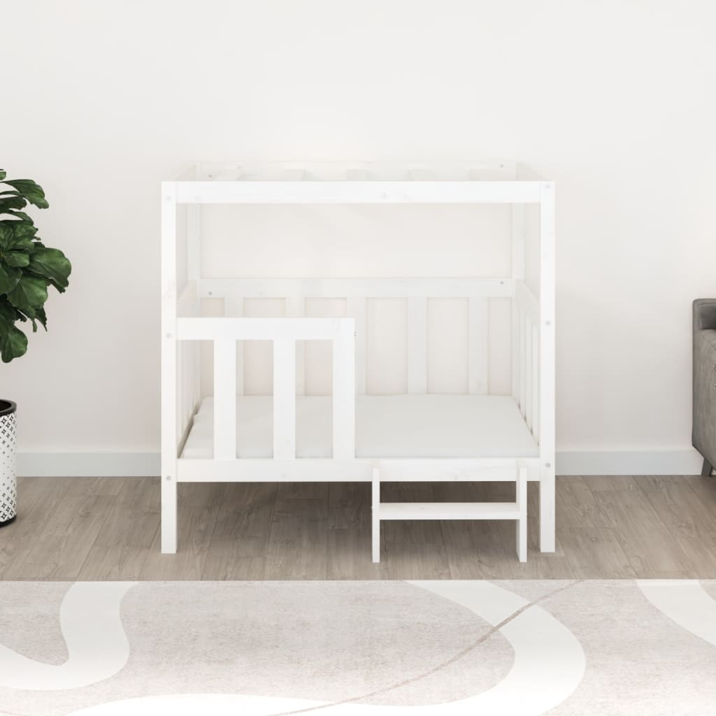 vidaXL Dog Bed 55.5x53.5x60 cm Solid Wood Pine vidaXL
