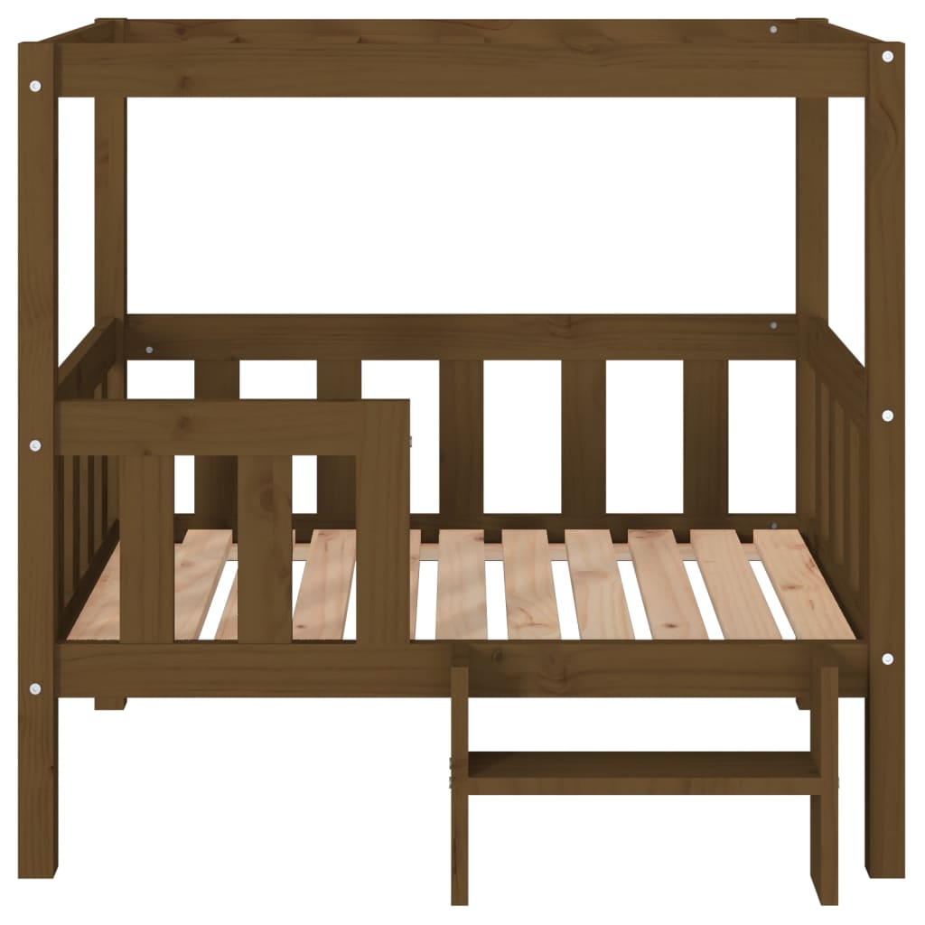 vidaXL Dog Bed 55.5x53.5x60 cm Solid Wood Pine vidaXL