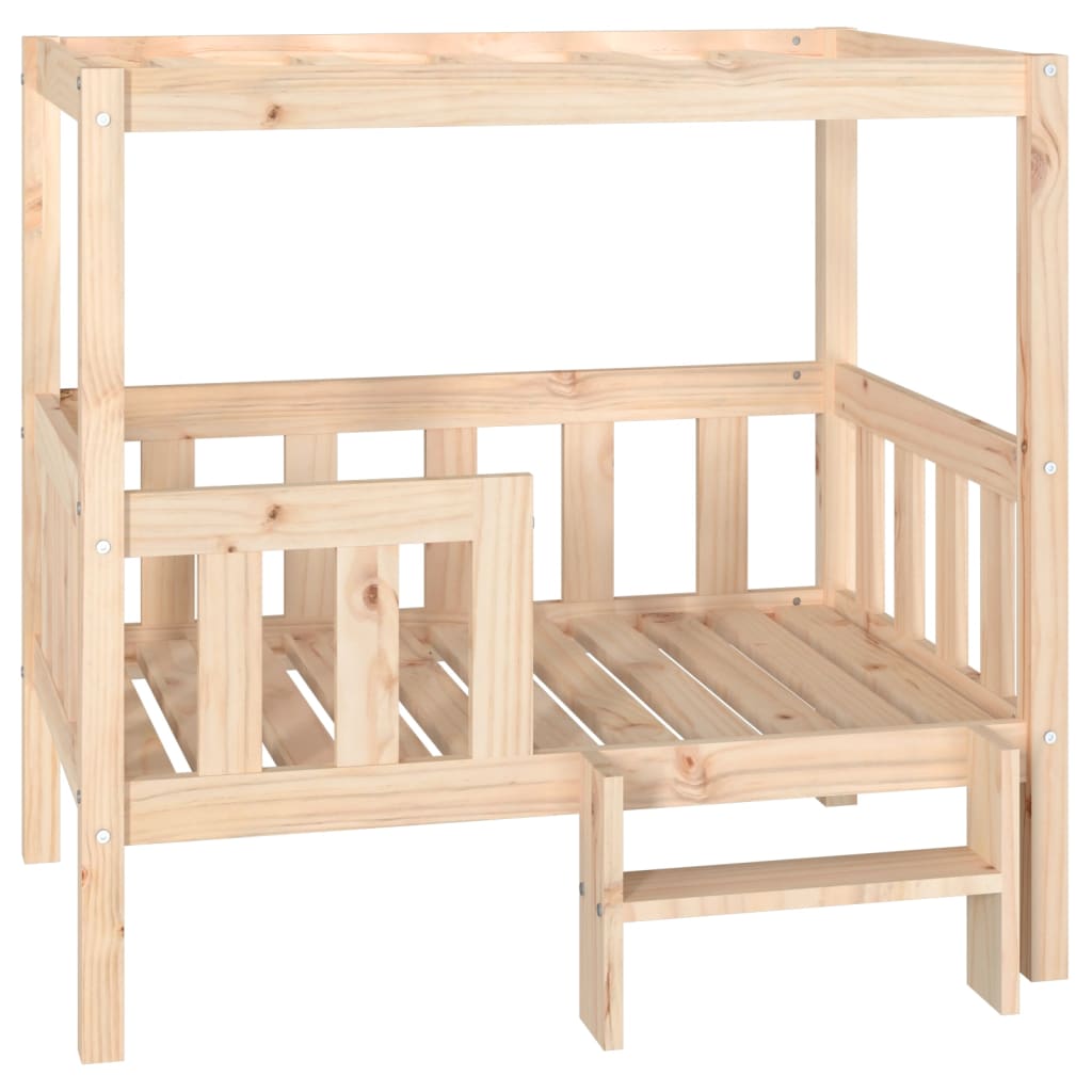 vidaXL Dog Bed 55.5x53.5x60 cm Solid Wood Pine vidaXL