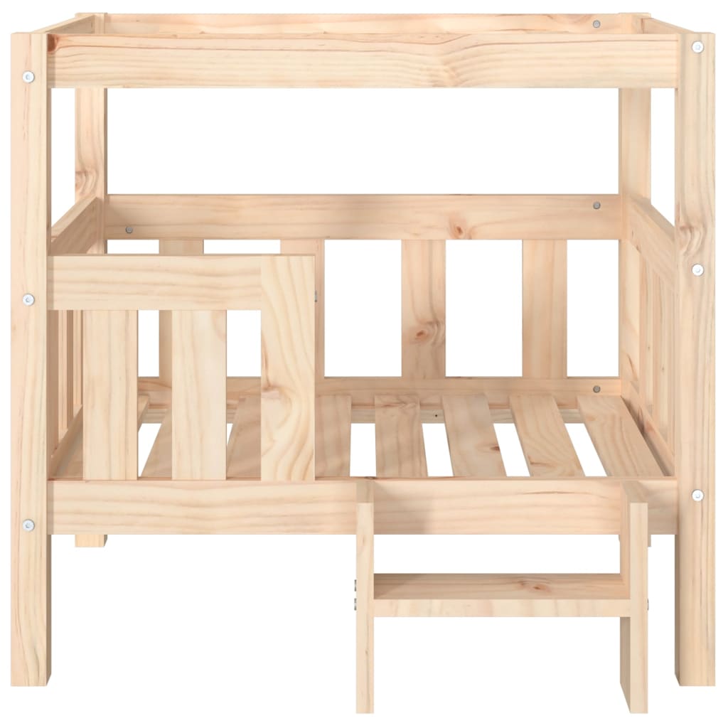 vidaXL Dog Bed 55.5x53.5x60 cm Solid Wood Pine vidaXL