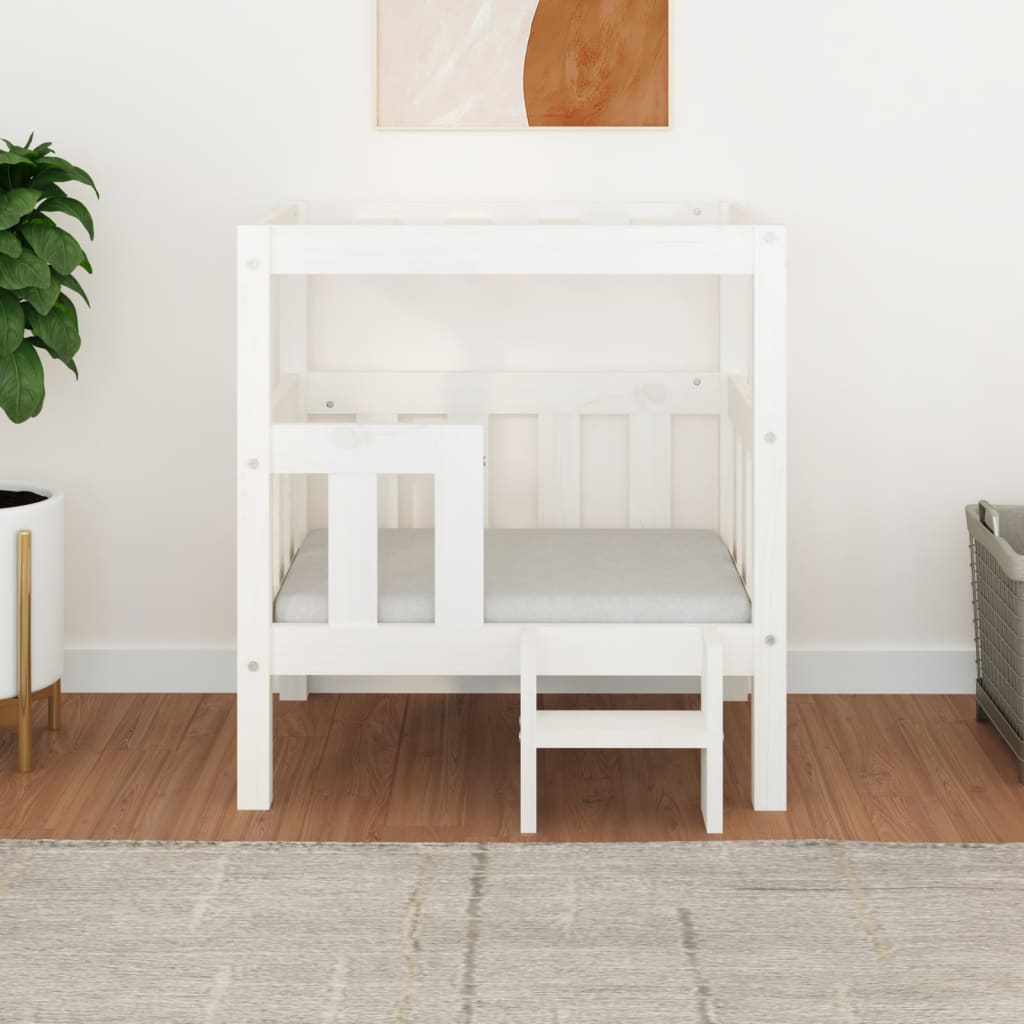 vidaXL Dog Bed 55.5x53.5x60 cm Solid Wood Pine vidaXL