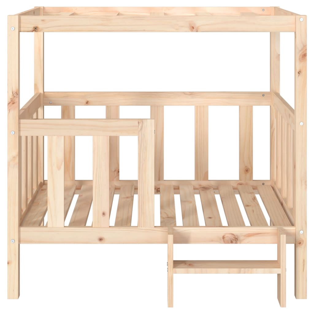 vidaXL Dog Bed 55.5x53.5x60 cm Solid Wood Pine vidaXL
