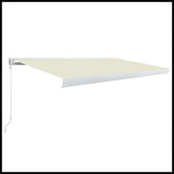 vidaXL Manual Retractable Awning Burgundy 300x250 cm vidaXL