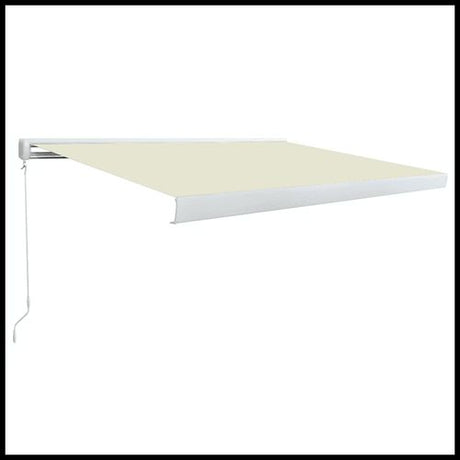 vidaXL Manual Retractable Awning Burgundy 300x250 cm vidaXL