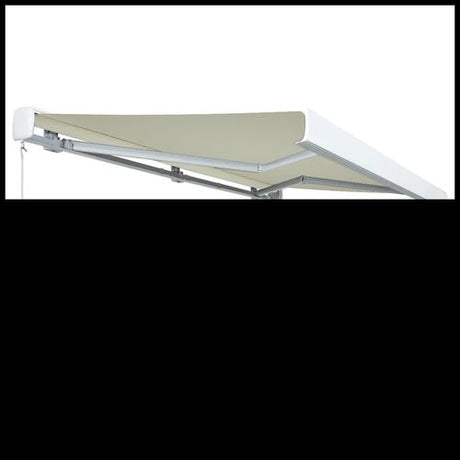 vidaXL Manual Retractable Awning Burgundy 300x250 cm vidaXL