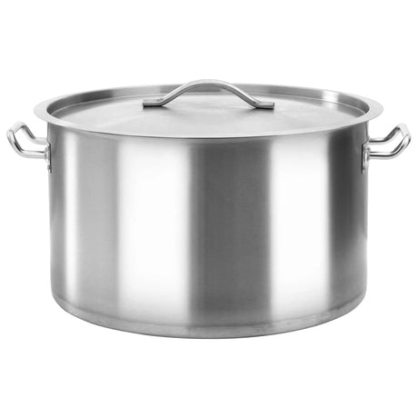 vidaXL Stock Pot 26 L 32x32 cm Stainless Steel vidaXL