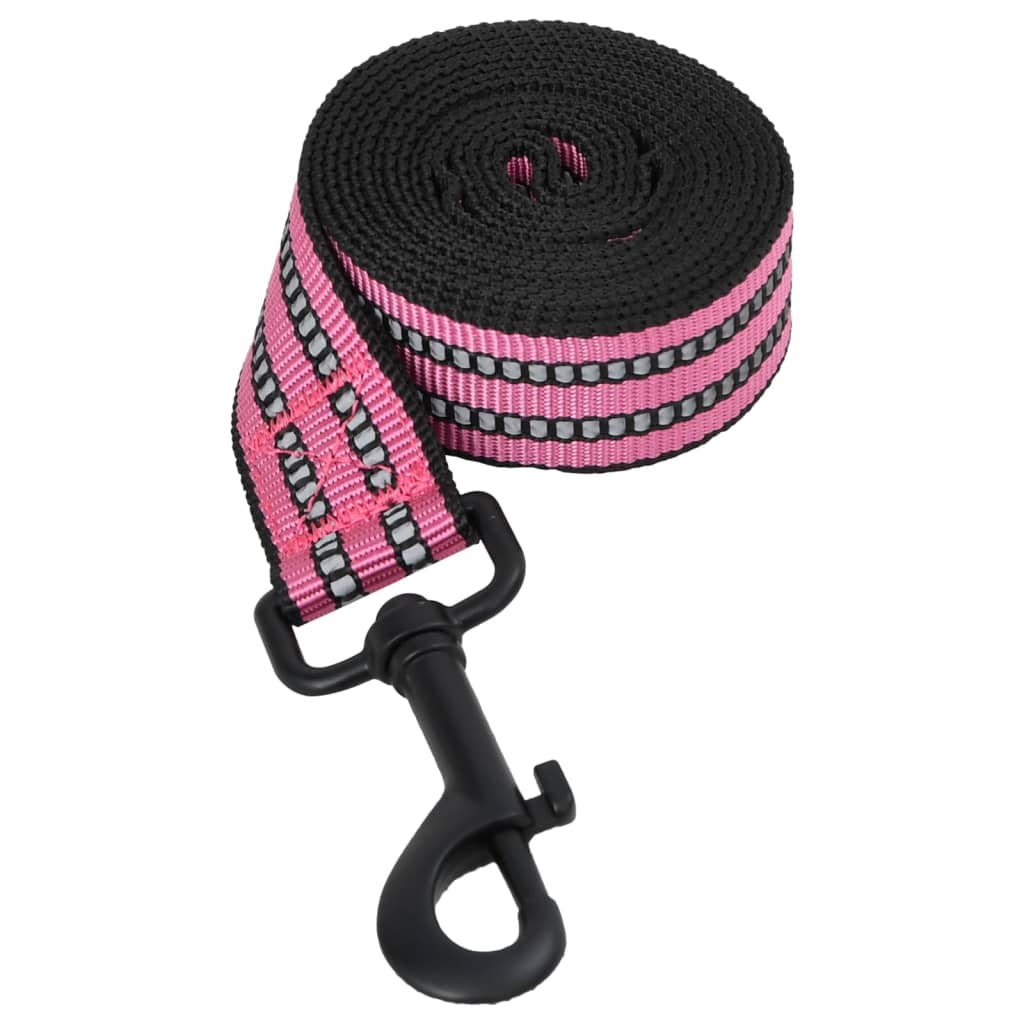 vidaXL Dog Harness with Lead & Collar Adjustable Black S vidaXL