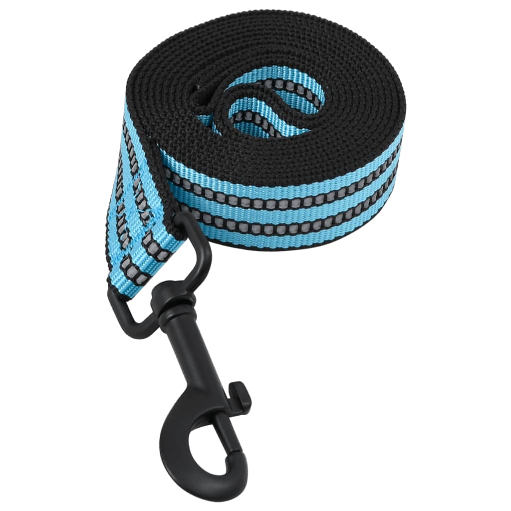 vidaXL Dog Harness with Lead & Collar Adjustable Black S vidaXL