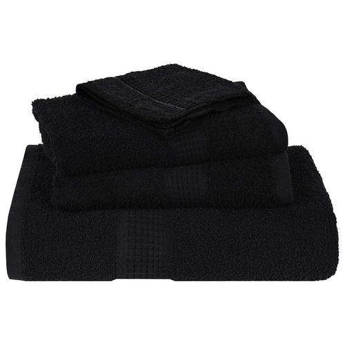 vidaXL 8 Piece Towel Set Blue 360 gsm 100% Cotton vidaXL
