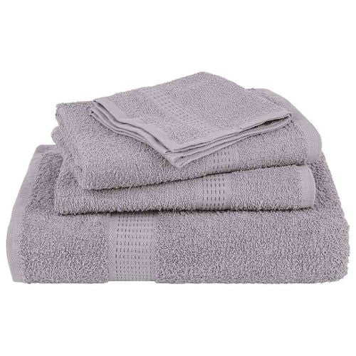 vidaXL 8 Piece Towel Set Blue 360 gsm 100% Cotton vidaXL