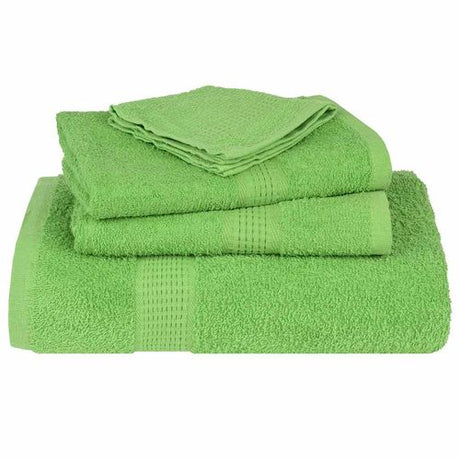 vidaXL Soft Green Towel Set - Stylish Home Decor vidaXL