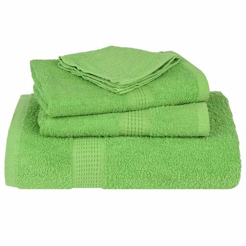 vidaXL 8 Piece Towel Set Blue 360 gsm 100% Cotton vidaXL