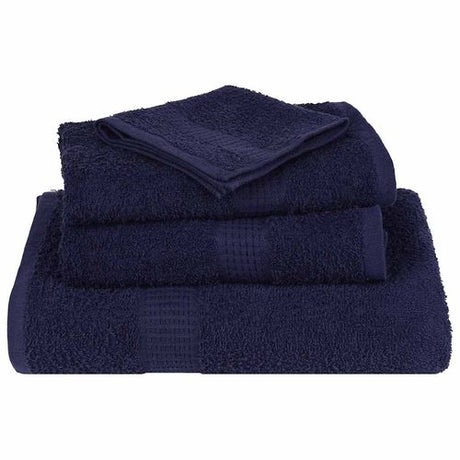vidaXL Soft Grey Towel Set - 6-Piece Cotton Towels vidaXL