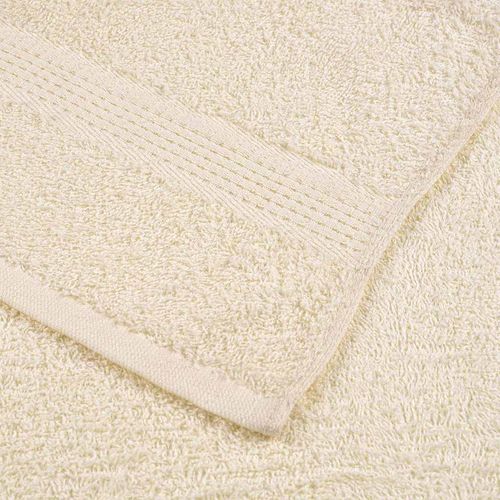 vidaXL 6 Piece Towel Set Anthracite 360 gsm 100% Cotton vidaXL