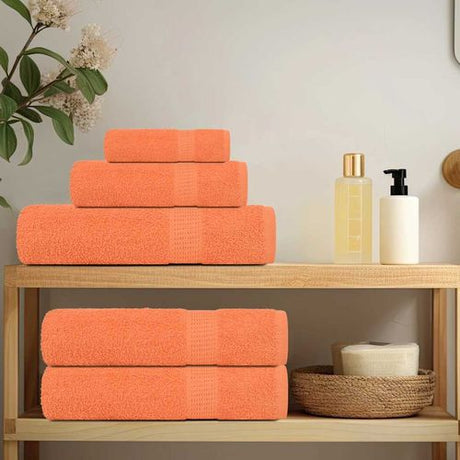 vidaXL Green Towel Set Soft Cotton Bathroom Towels vidaXL