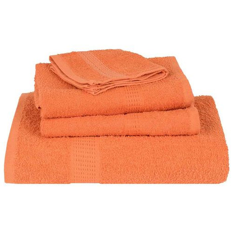 vidaXL Green Towel Set Soft Cotton Bathroom Towels vidaXL