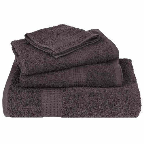 vidaXL 12 Piece Towel Set White 360 gsm 100% Cotton vidaXL