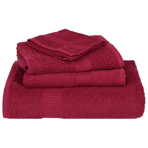 vidaXL 12 Piece Towel Set White 360 gsm 100% Cotton vidaXL
