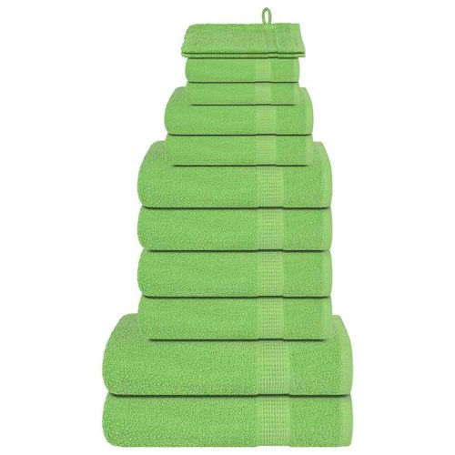 vidaXL 12 Piece Towel Set White 360 gsm 100% Cotton vidaXL