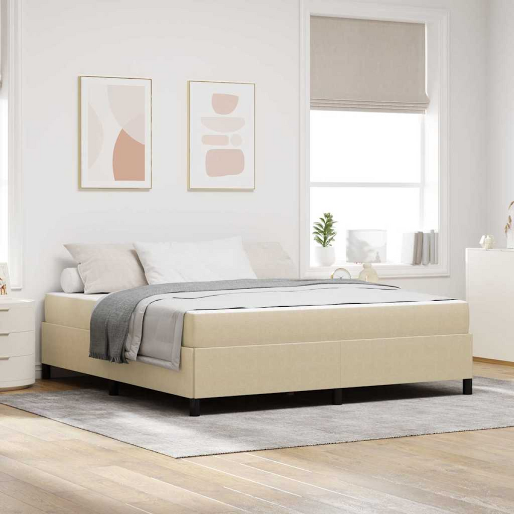 vidaXL Bed Frame Light grey 80 x 200 cm Corduroy fabric Light green grey 180 x 200 cm vidaXL