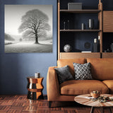 A Silent Winter Morning Canvas