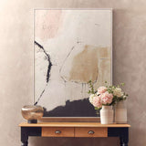 Astratto Natural Pink And Classic Wall Art Orsina