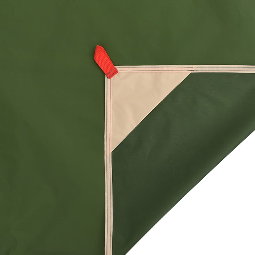 vidaXL Picnic Blanket with Pegs Green 205x155 cm vidaXL