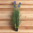 Shades 4 Seasons Agapanthus Plant in Potted Decor BLUE PLASTIC Shades 4 Seasons