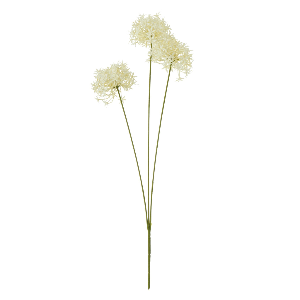Shades 4 Seasons Allium Spray for Elegant Home Decor CREAM PLASTIC Shades 4 Seasons