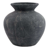 Grey Amalfi Vase by Shades 4 Seasons GREY CERAMIC Shades 4 Seasons