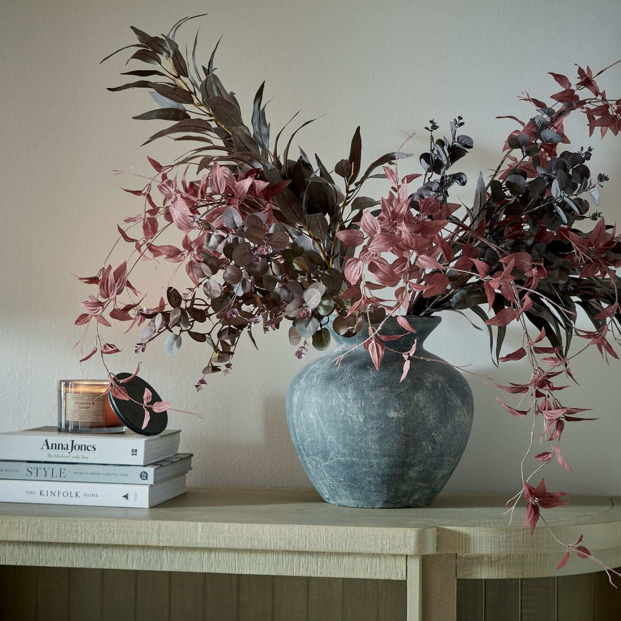 Grey Amalfi Vase by Shades 4 Seasons Shades 4 Seasons