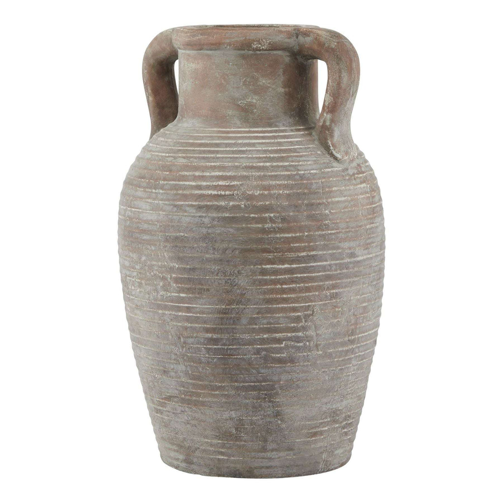Siena Large Brown Amphora Pot for Stylish Home Decor BROWN CERAMIC Shades 4 Seasons