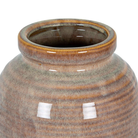 Amphora Vase with a unique glazed finish, perfect for Black Friday ornaments and Christmas decorations