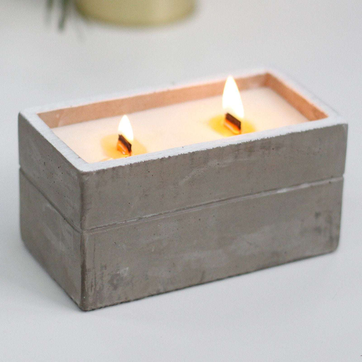 Large Candle Box - Clove & Dark Sandalwood AW-Dropship
