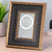 Black Gold Beaded 4X6 Antique Photo Frame BLACK WOOD Shades 4 Seasons