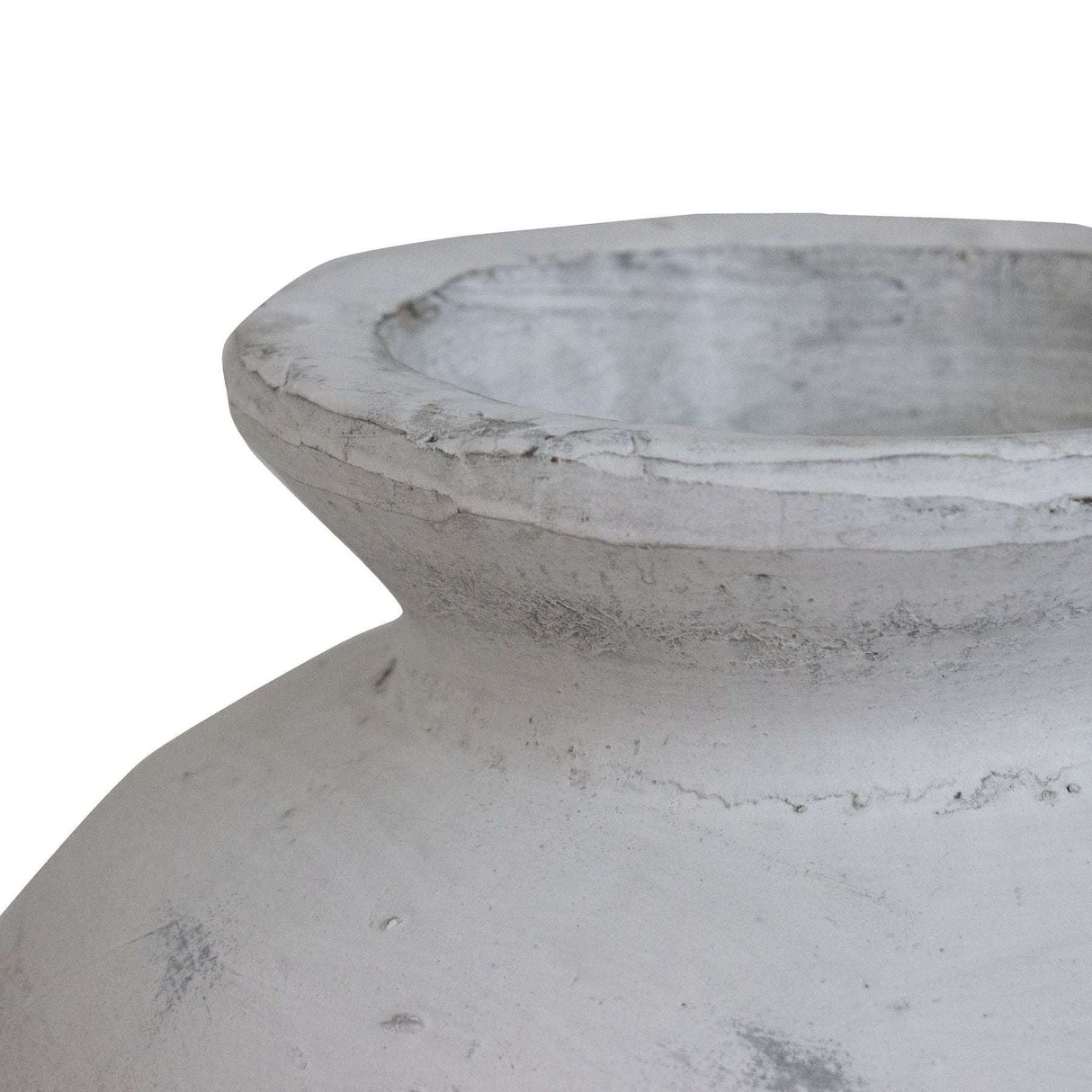 Shades 4 Seasons Antique White Vase with Rustic Charm Shades 4 Seasons