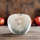 Shades 4 Seasons Decorative Glass Apple Ornament SILVER CERAMIC Shades 4 Seasons