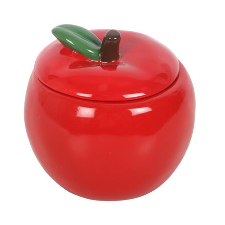 Red Apple Candle Jar for Stylish Home Decor N/A