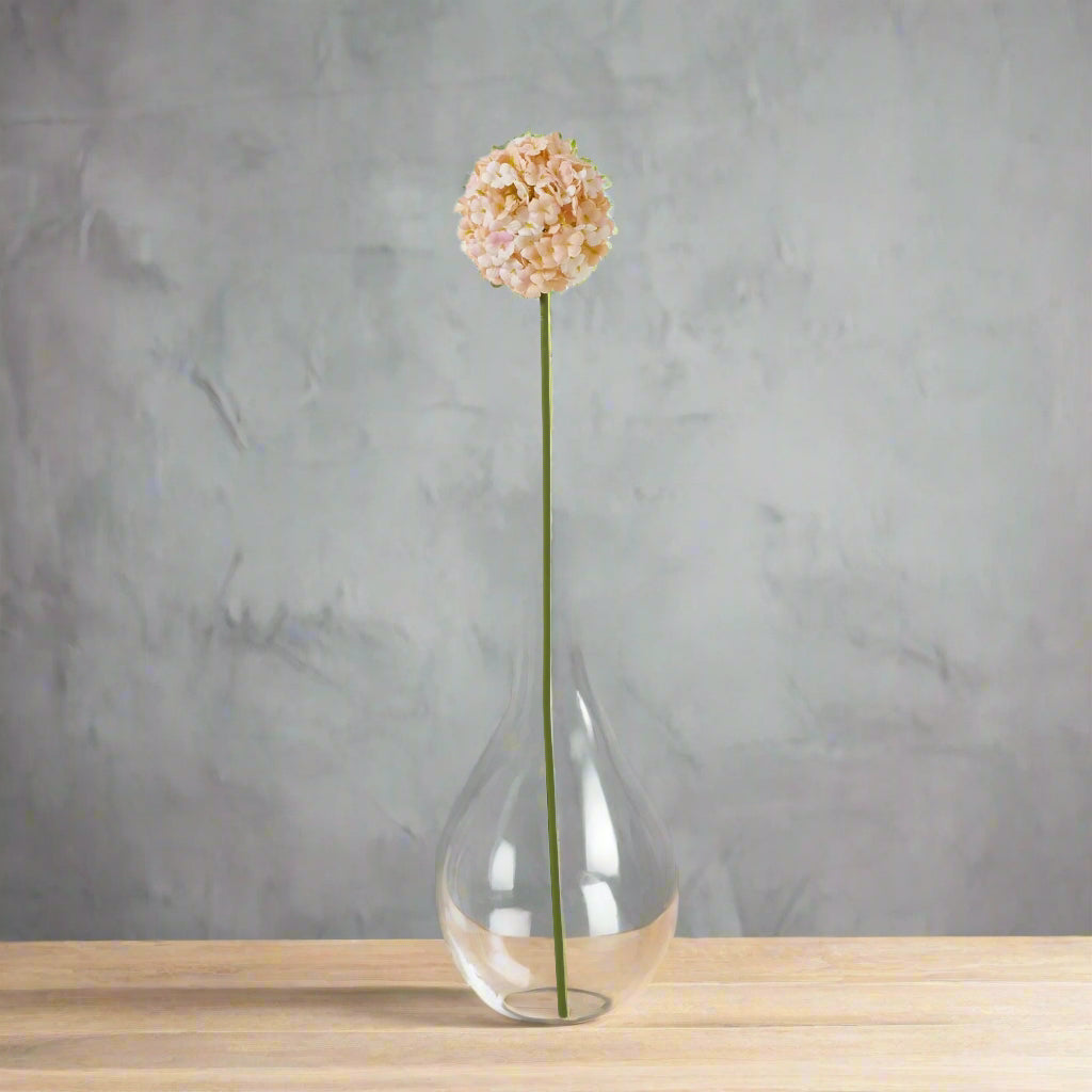 The Natural Garden Collection White & Apricot Allium WHITE PLASTIC Shades 4 Seasons