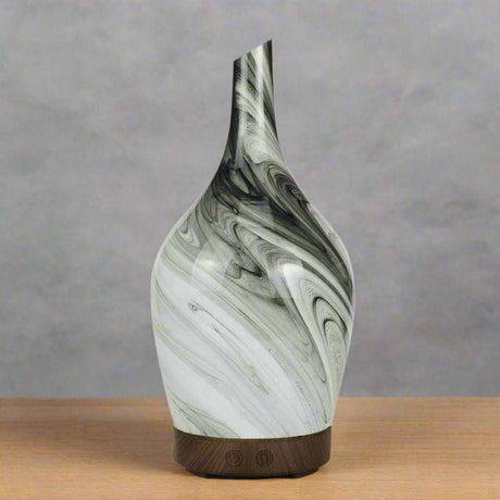 Aroma Atomiser - Glass Abstract Grey USB AW-Dropship