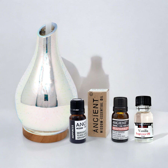 Shades 4 Seasons Aroma Diffuser Bundle with Essential Oils AW-Dropship